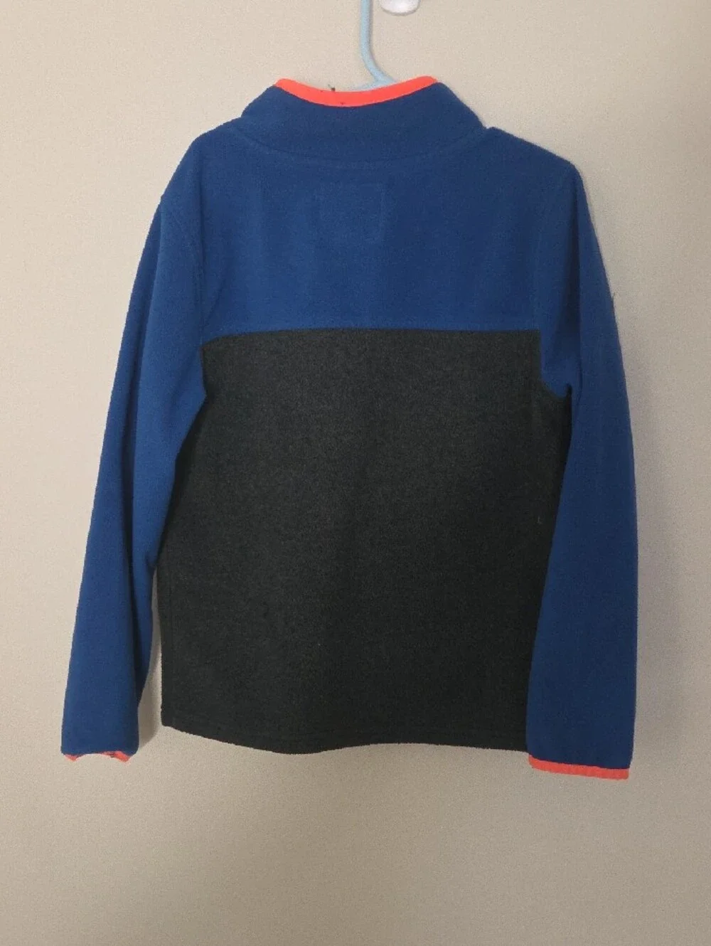 OshKosh B'gosh Blue and Dark Gray Pullover with Orange Trim